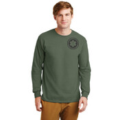 Military Green Long Sleeve Cotton T-shirt